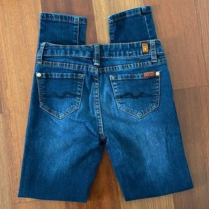 7 For All Mankind: Girls' The Skinny Denim Jean, Size 10